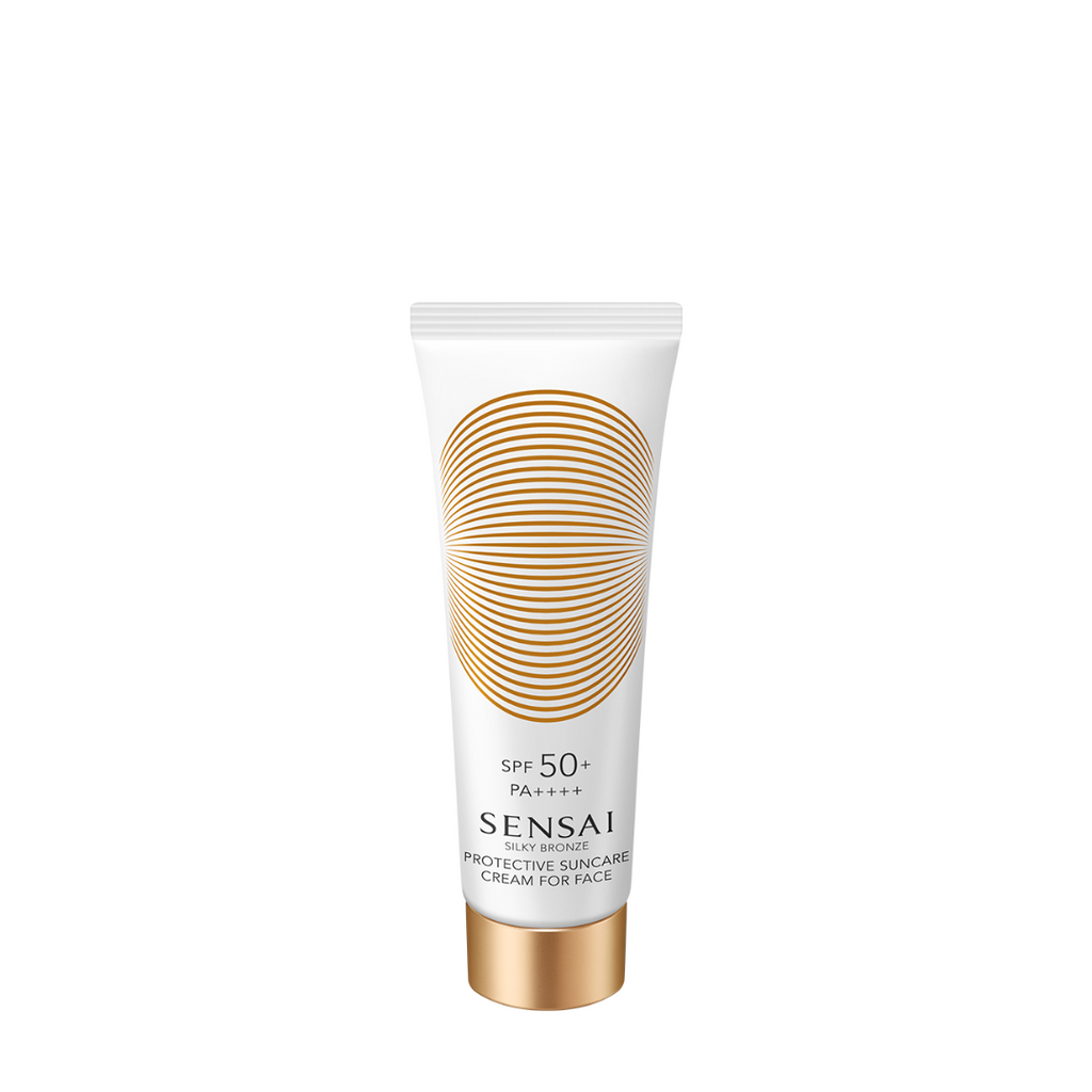 Sensai - Silky Bronze Protective Suncare Cream for Face SPF50+ 50 ml