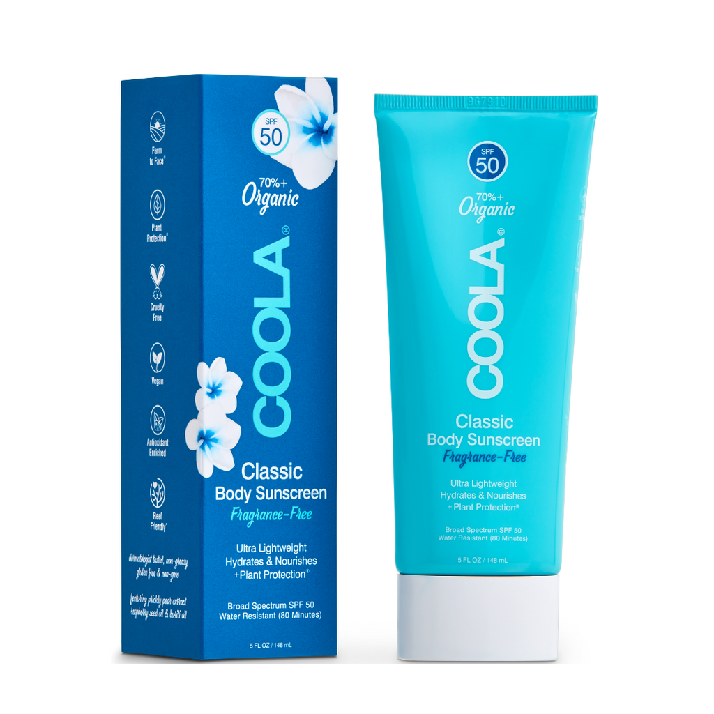 Coola - Classic Body Organic Sunscreen Lotion SPF50 Fragrance Free 148 ml