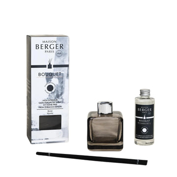 Maison Berger - Bouquet Cube Anti-odori conbastoncini 100 ml TABACCO