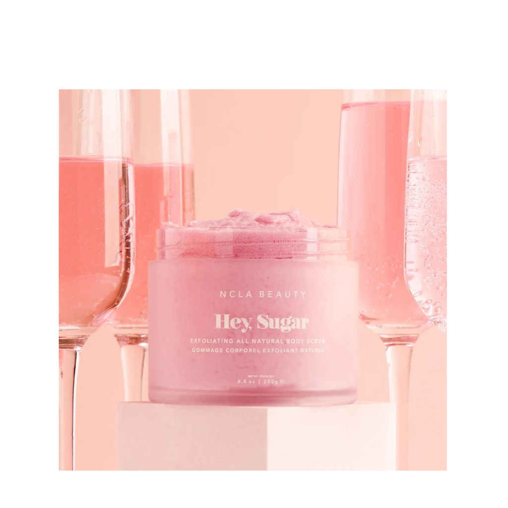 NCLA BEAUTY - Hey Sugar Pink Champagne Body Scrub 250 gr