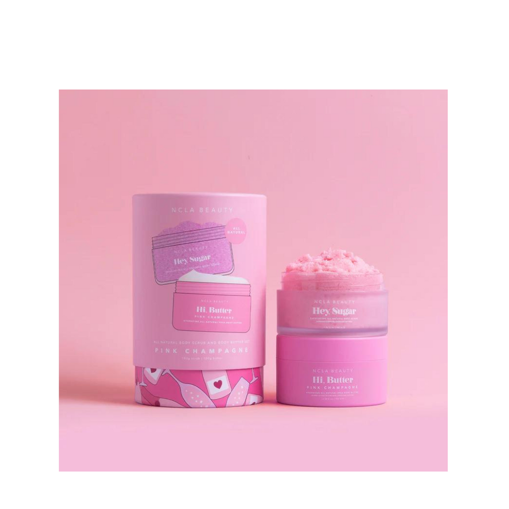 NCLA BEAUTY - Pink Champagne Body Care Set