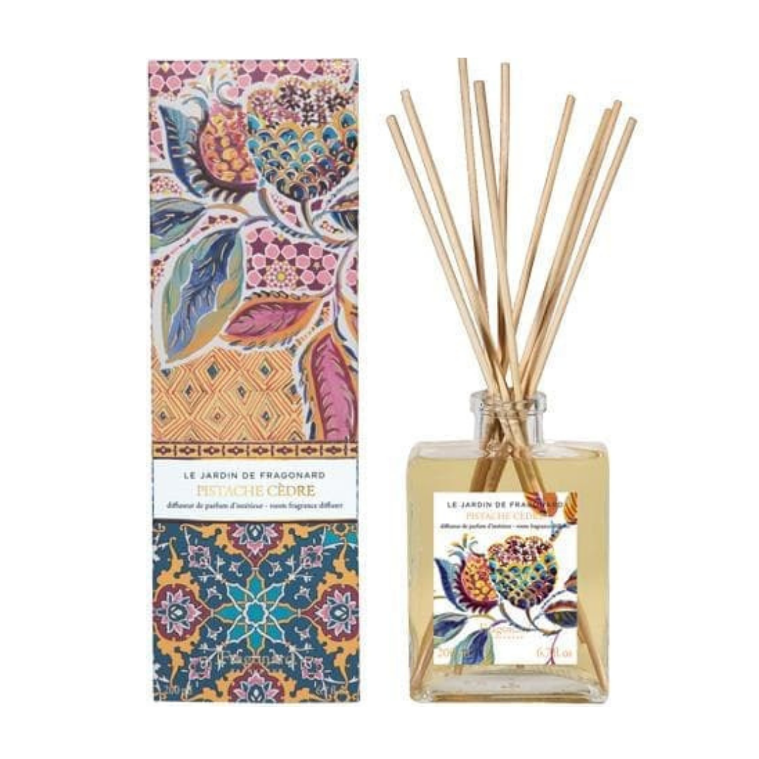 Fragonard - Pistache Cedre Diffusore Ambiente con Bastoncini 200 ml